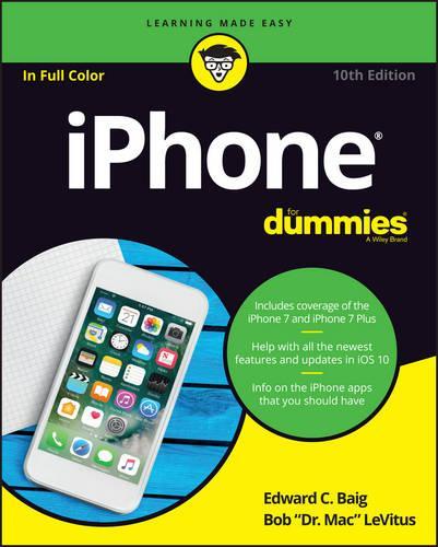 iPhone For Dummies (For Dummies (Lifestyle))