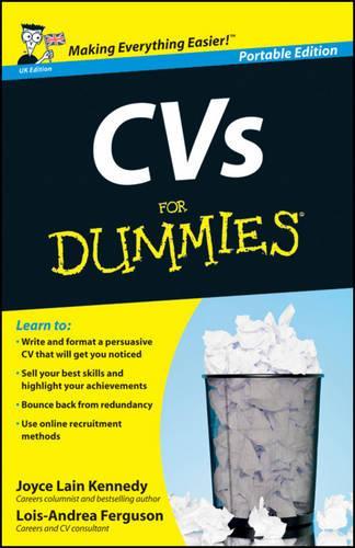 Cvs for Dummies UK Edition