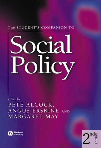 The Students Companion to Social Policy