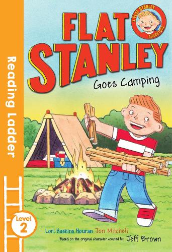 Flat Stanley Goes Camping: Blue Banana (Reading Ladder Level 2)