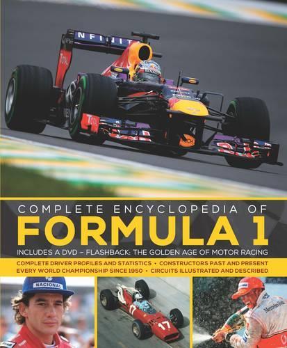 Motor Racing Book and DVD Complete Encyclopedia of Formula One - Great Xmas Gift Set