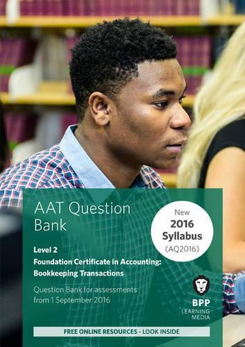 AAT Bookkeeping Transactions: Question Bank