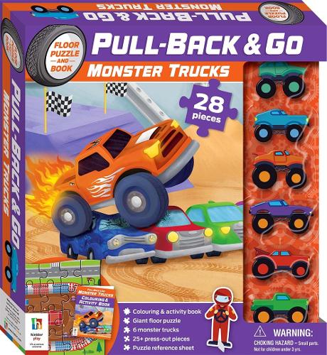 Pull-back-and-go Kit: Monster Trucks