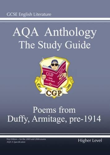 GCSE Eng Lit AQA Anthology Duffy & Armitage Pre 1914 Higher Poetry Study Guide: Duffy and Armitage Pre 1914