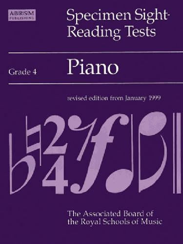 Specimen Sight-reading Tests: Grade 4: Piano