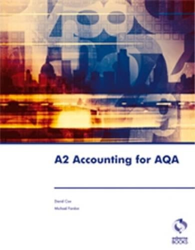 A2 Accounting for AQA (Accounting & Finance)