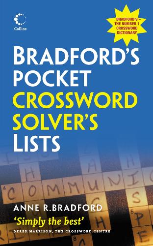 Collins Bradfords Pocket Crossword Solvers Lists (Dictionary)