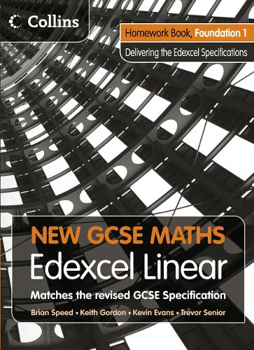 New GCSE Maths – Homework Book Foundation 1: Edexcel Linear (A)