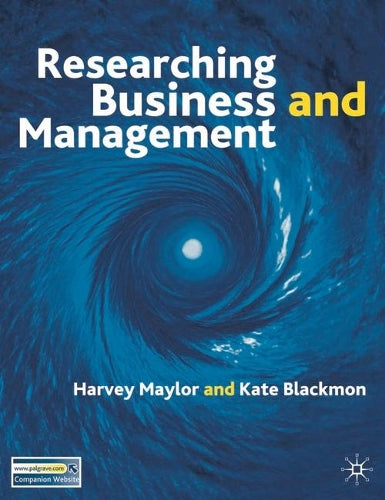 Researching Business and Management: A Roadmap For Success