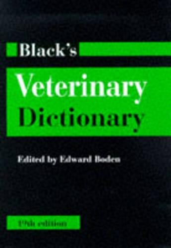 Blacks Veterinary Dictionary (Reference)