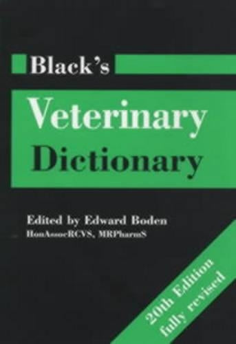 Blacks Veterinary Dictionary (Reference)