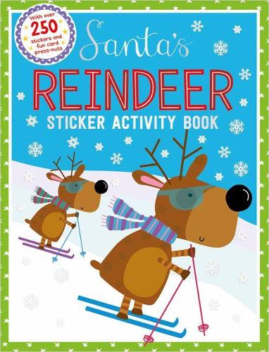 Santas Reindeer Sticker Activity Book