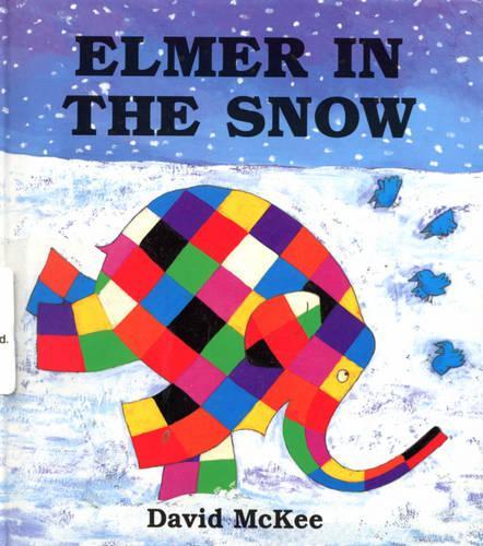 Elmer in the Snow