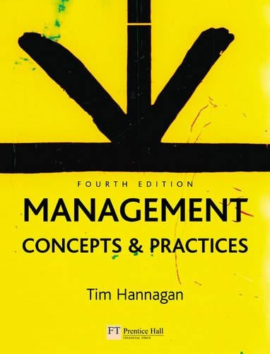 Management: Concepts and Practices