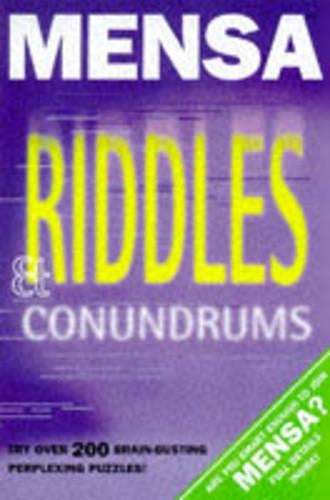 Mensa Riddles and Conundrums (Mensa adult titles)