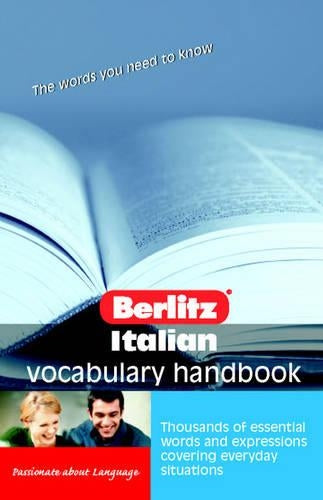 Italian Vocabulary Berlitz Handbook (Berlitz Handbooks)