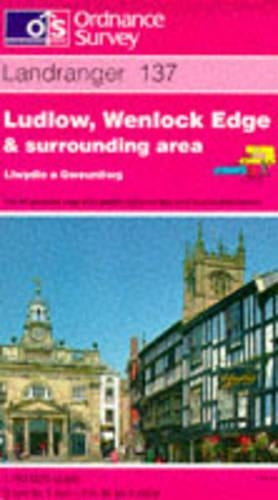 Ludlow, Wenlock Edge and Surrounding Area (Landranger Maps)