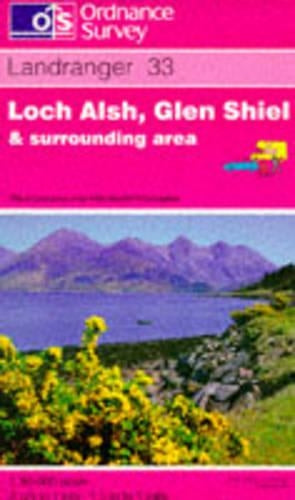 Loch Alsh, Glen Shiel and Loch Hourn (Landranger Maps)