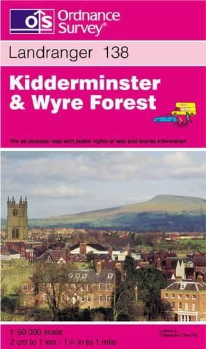 Kidderminster and Wyre Forest (Landranger Maps)