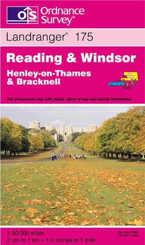 Reading and Windsor, Henley-on-Thames and Bracknell (Landranger Maps)