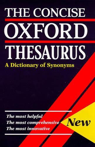 The Concise Oxford Thesaurus