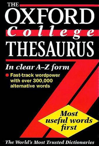 The Oxford College Thesaurus