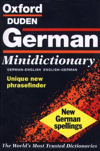 Oxford-Duden German Minidictionary