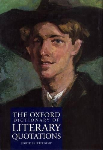 The Oxford Dictionary of Literary Quotations