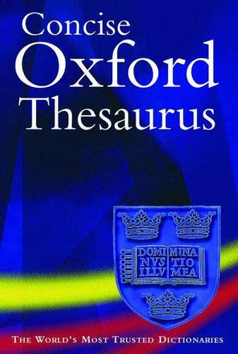 Concise Oxford Thesaurus