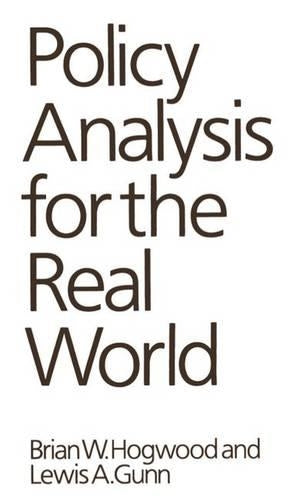 Policy Analysis For The Real World