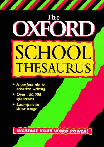 OXFORD SCHOOL THESAURUS