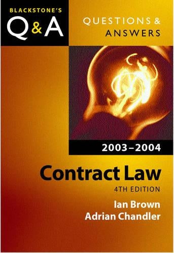 Contract Law (Blackstones Law Q & A)