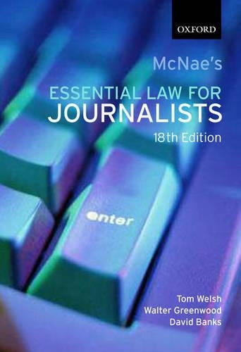 McNaes Essential Law for Journalists