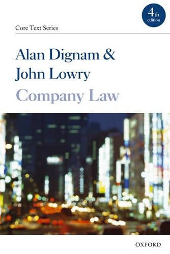 Company Law (Core Texts Series)