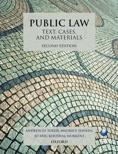 Public Law Text, Cases, and Materials 2/e