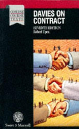 Davies on Contract (Concise Course Texts)