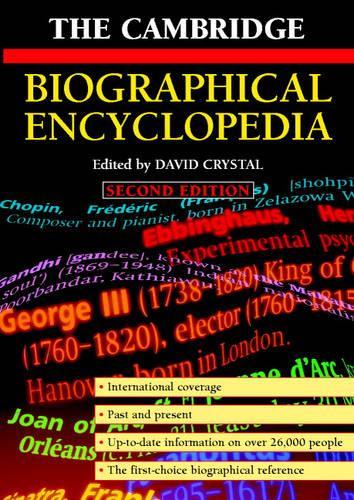 The Cambridge Biographical Encyclopedia