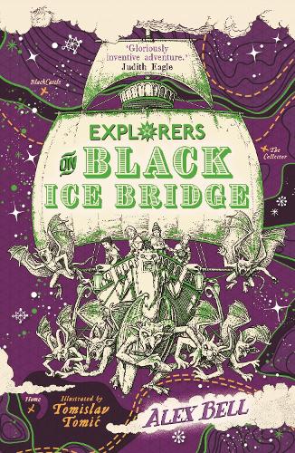 Explorers on Black Ice Bridge (The Polar Bear Explorers Club)