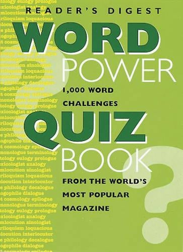 Word Power Quiz Book (Readers Digest Magazine)