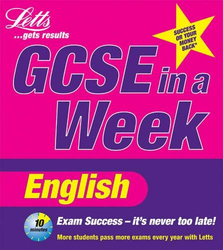 **OP**GCSE in a Week: English (Revise GCSE in a Week)