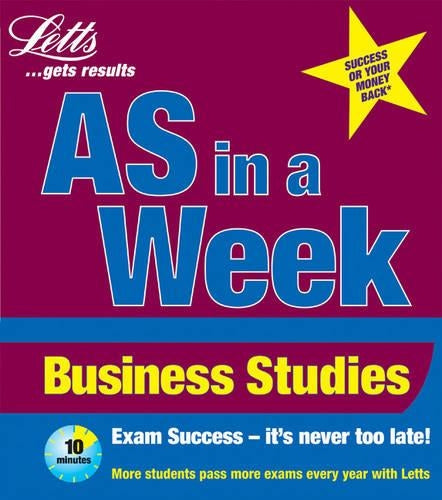 Business Studies (Revise AS Level in a Week)