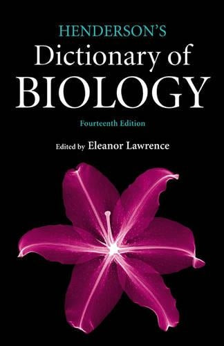 Hendersons Dictionary of Biology