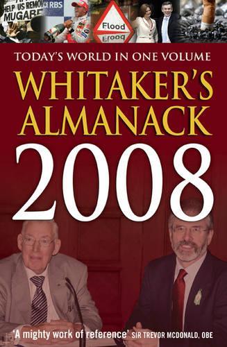 Whitaker's Almanack 2008 (Whitakers) (Whitakers)