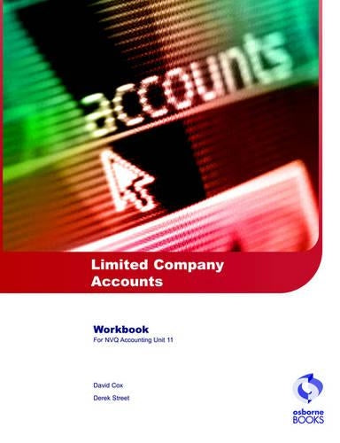 Limited Company Accounts Workbook (AAT/NVQ Accounting)