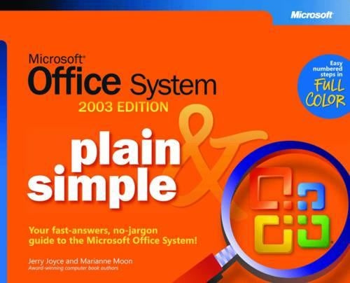 Microsoft® Office System Plain & Simple -- 2003 Edition (BPG-Plain & Simple)