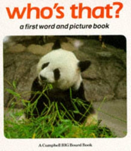 Whos That? (Campbell Big Board Book)