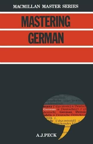 Mastering German (Macmillan Master Guides)