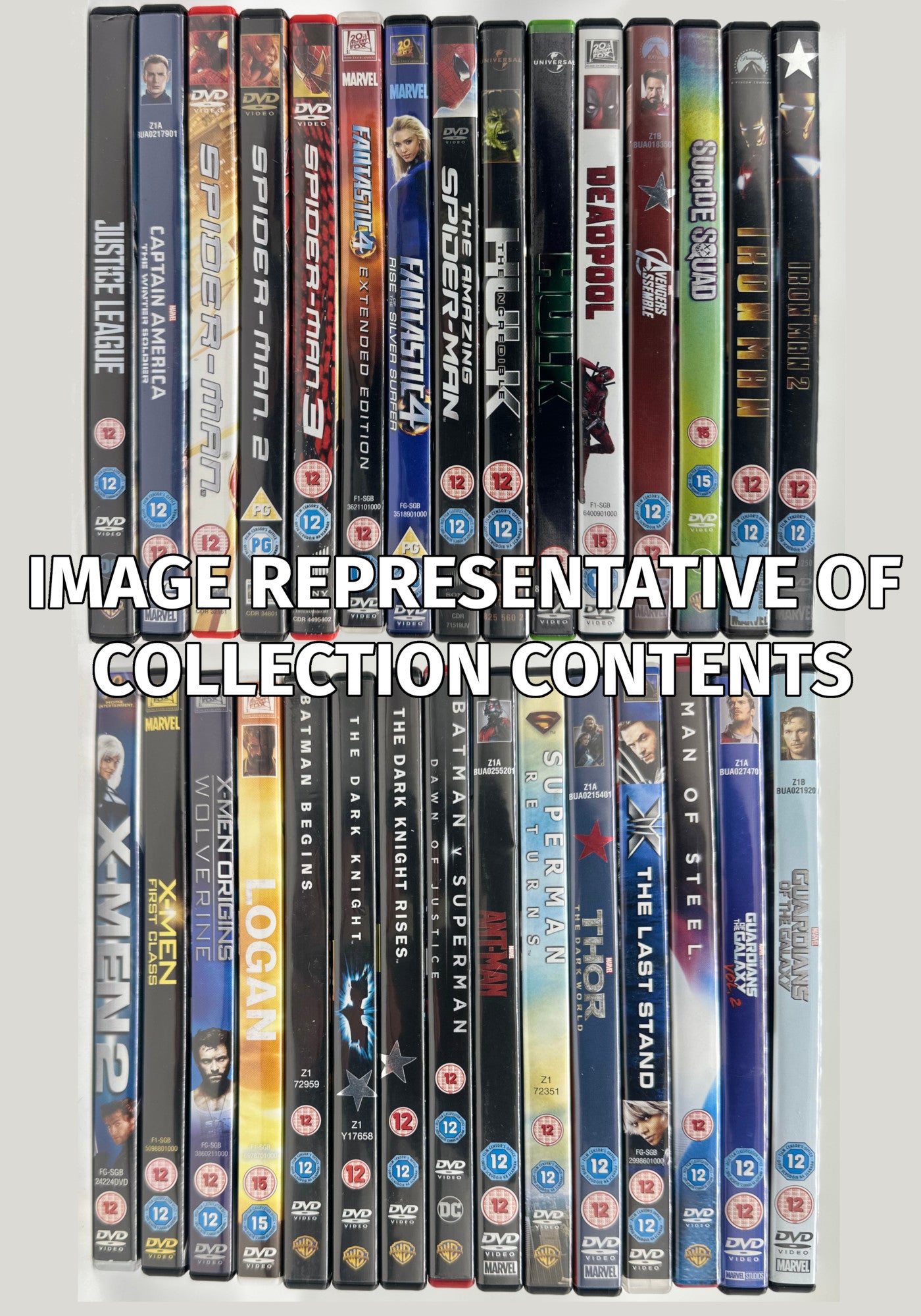 30 Superhero DVD Collection