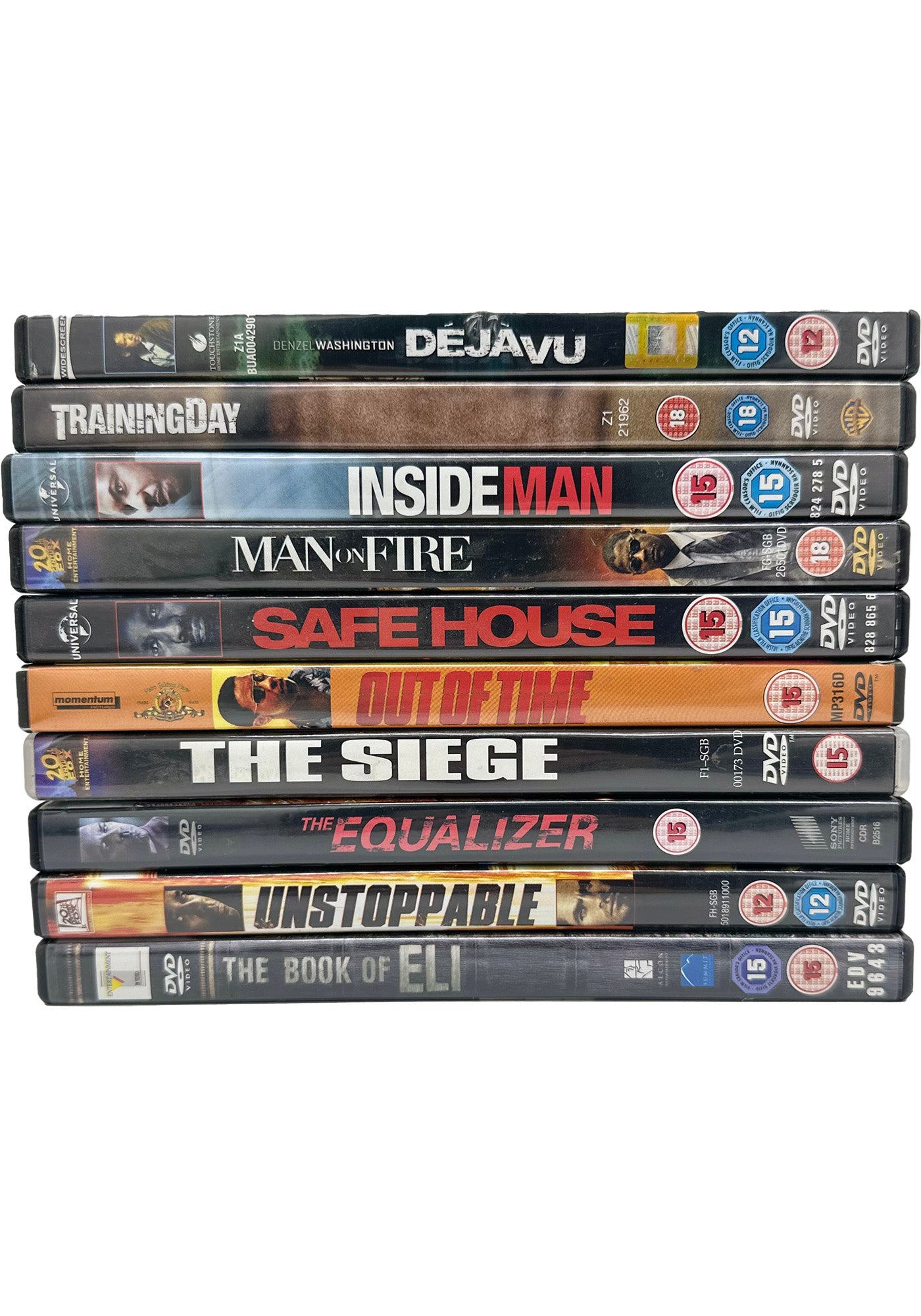 Denzel Washington DVD Collection