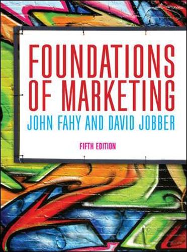 Foundations of Marketing (UK Higher Education Business Marketing)